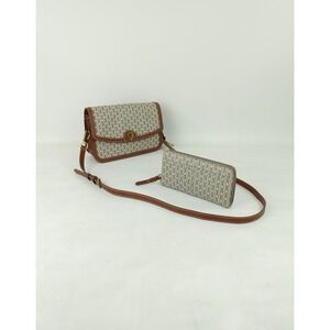 Fossil Ainsley Shoulder Bag flap closure Crossbody  SHB3068939 W/ Wallet Beige